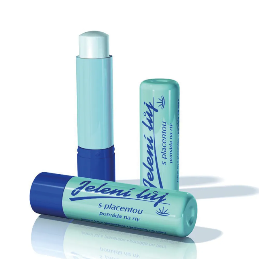 Jelení lůj s placentou pomáda na rty 4.5g