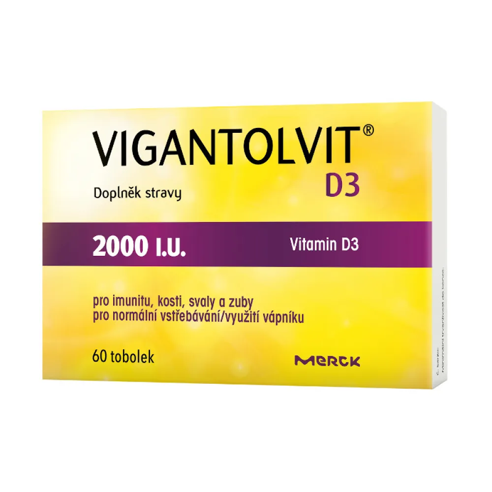 Vigantolvit D3 2000 I.U. 60 tobolek