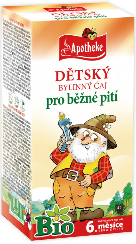 Apotheke Dětský bylinný čaj BIO 20x1.5g