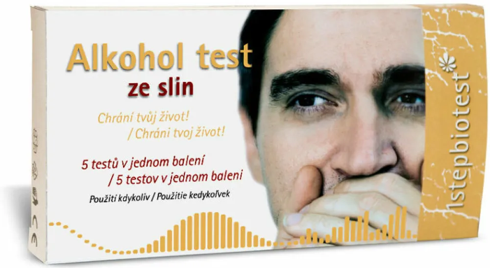 Alkohol test ze slin 5ks