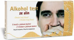 Alkohol test ze slin 5ks