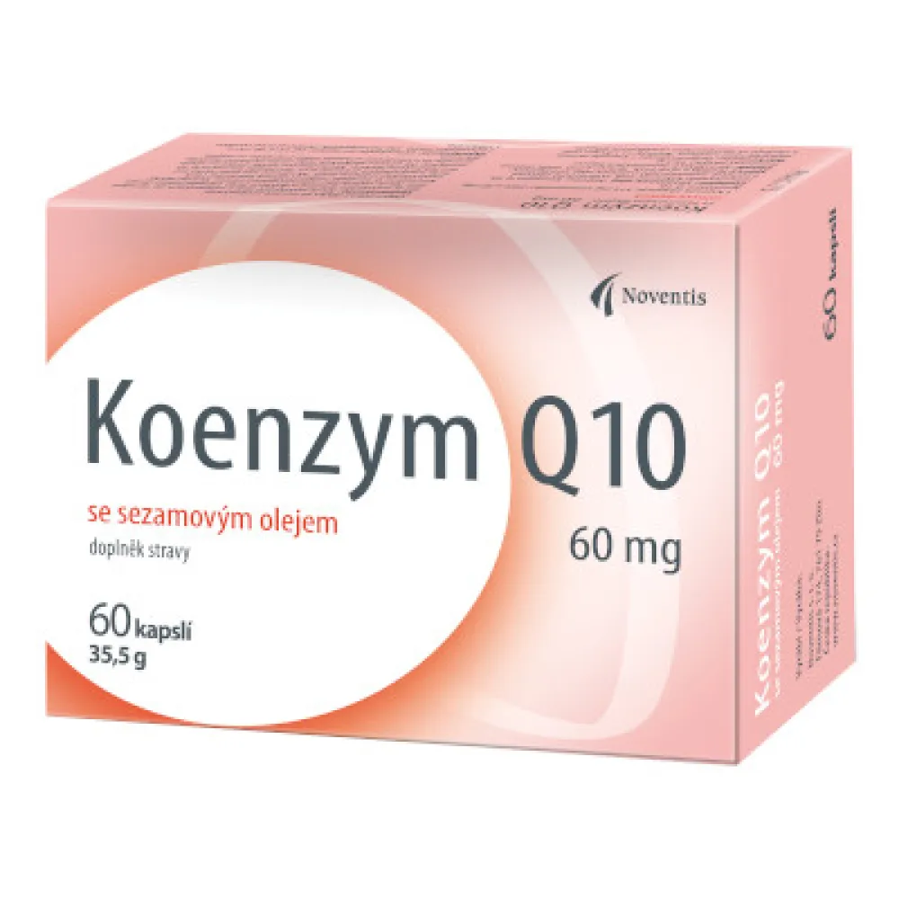 Koenzym Q10 60mg se sezamovým olejem cps.60