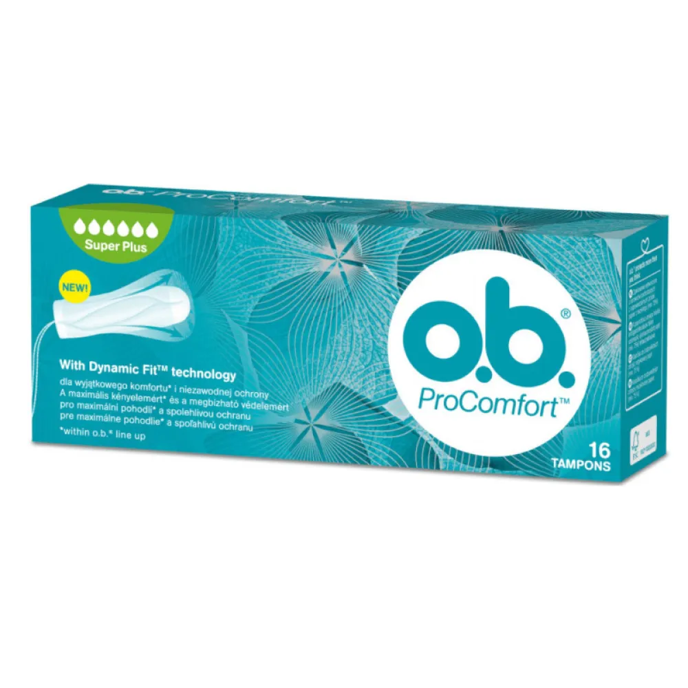 o.b. tampony ProComfort Super Plus 16ks