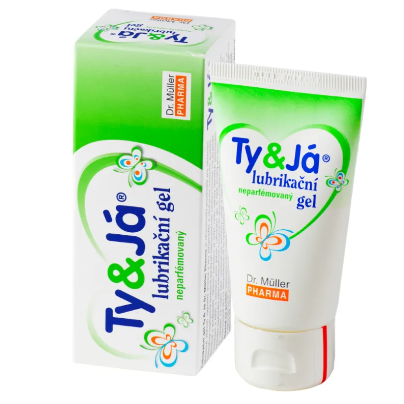 Lubrik.gel Ty&Já neparfemovaný 50ml Dr.Müller
