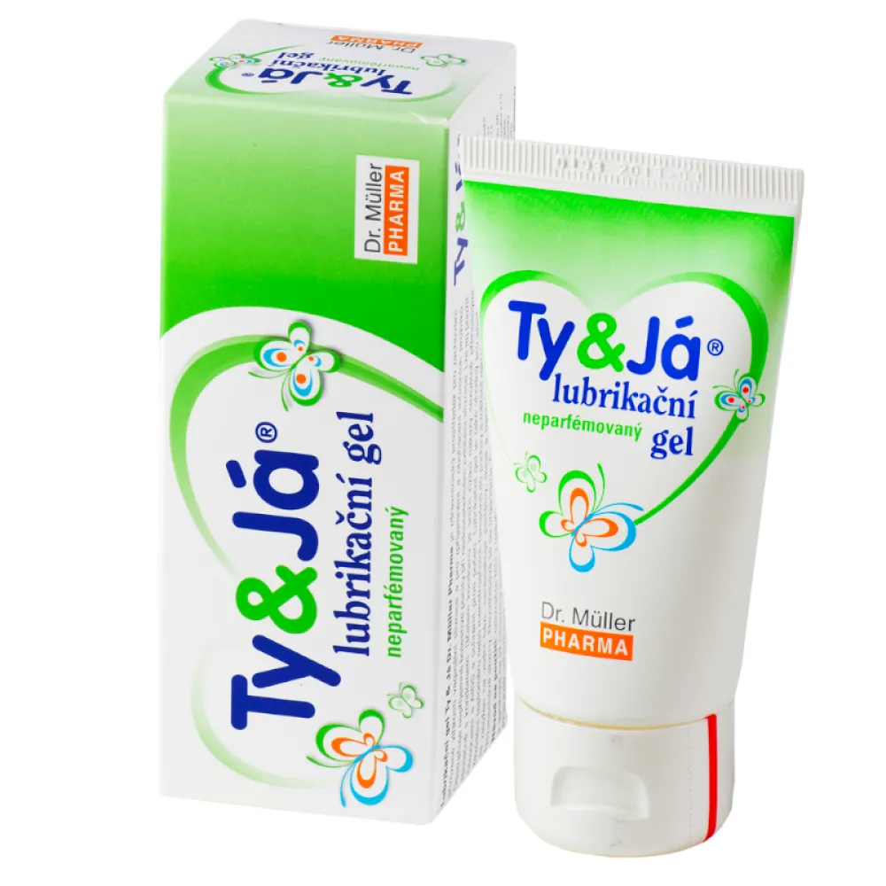 Lubrik.gel Ty&Já neparfemovaný 50ml Dr.Müller