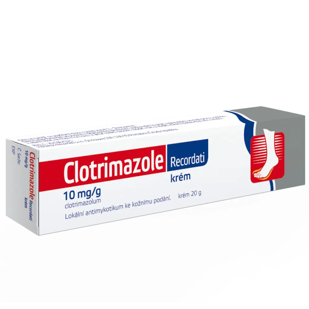 Clotrimazole Recordati 10mg/g crm.1x20g