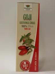 Goji Kustovnice čínská 100% šťáva 500ml EkoMedica