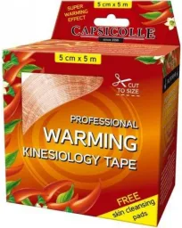 CAPSICOLLE tejpovací páska hřejivá 5cmx5m 1ks