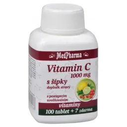 MedPharma Vitamín C 1000mg s šípky tbl.107 prod.úč
