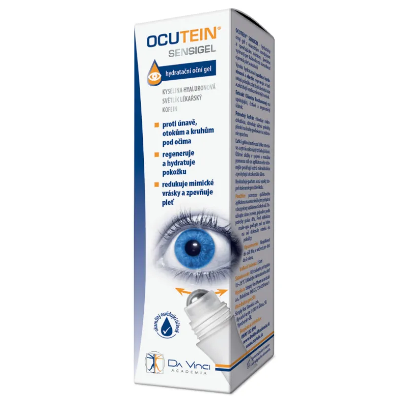Ocutein SENSIGEL hydratační oční gel 15ml DaVinci