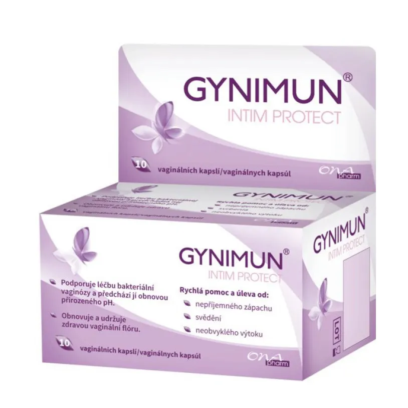 GYNIMUN intim protect 10 vag. kapslí