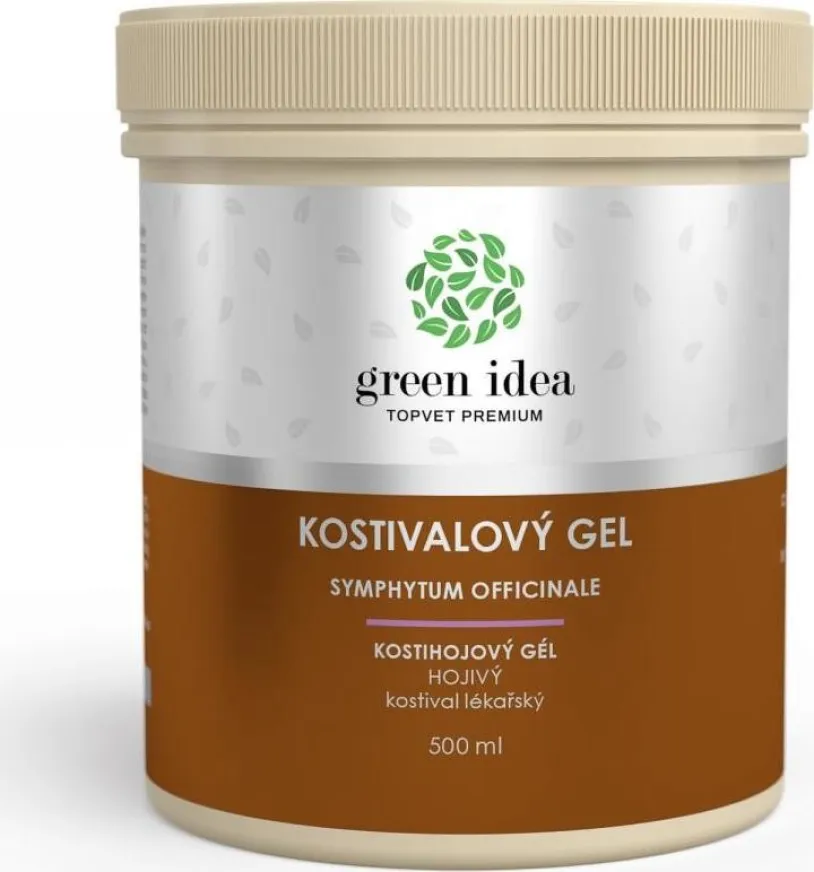 Green idea Kostivalový gel 250ml