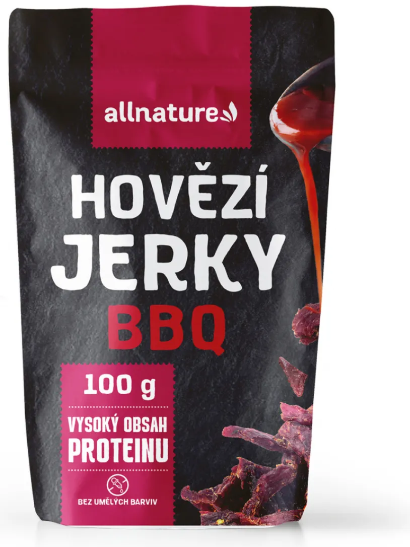Allnature BEEF BBQ Jerky 100g