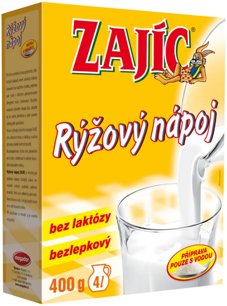 Rýžový nápoj Zajíc 400g