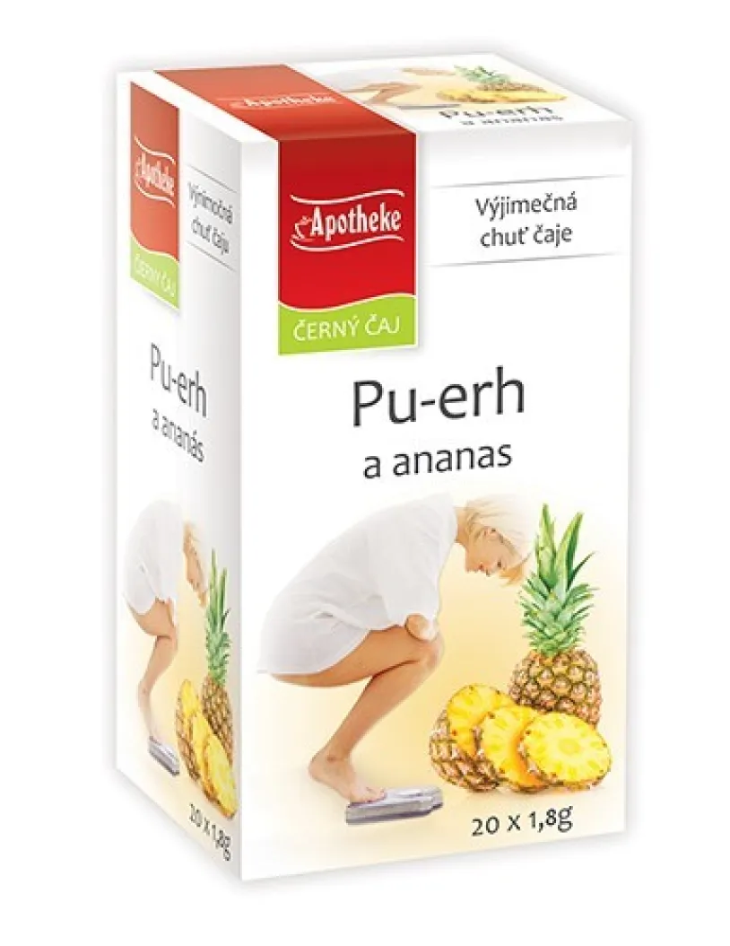 Apotheke Pu-erh a ananas čaj 20x1.8g