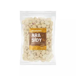 Allnature Arašídy pražené loupané nesolené 1000g