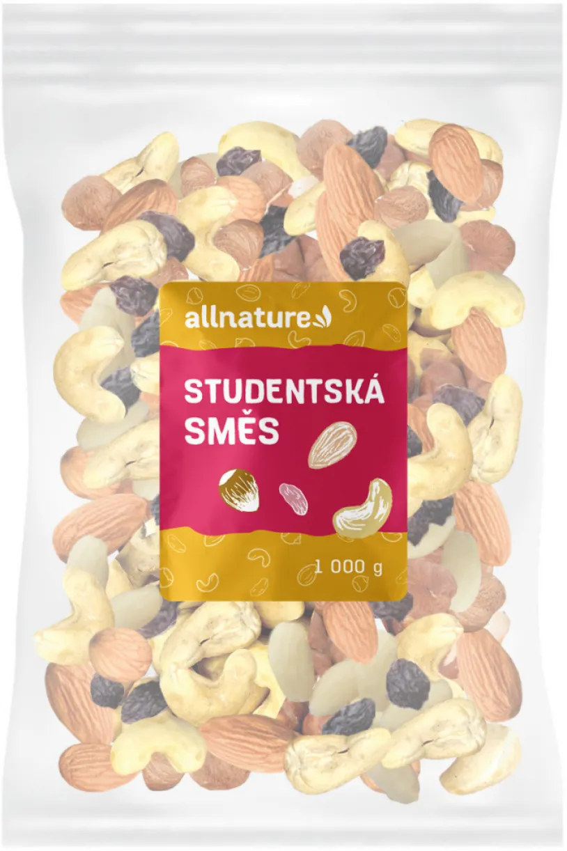 Allnature Studentská směs 1000g