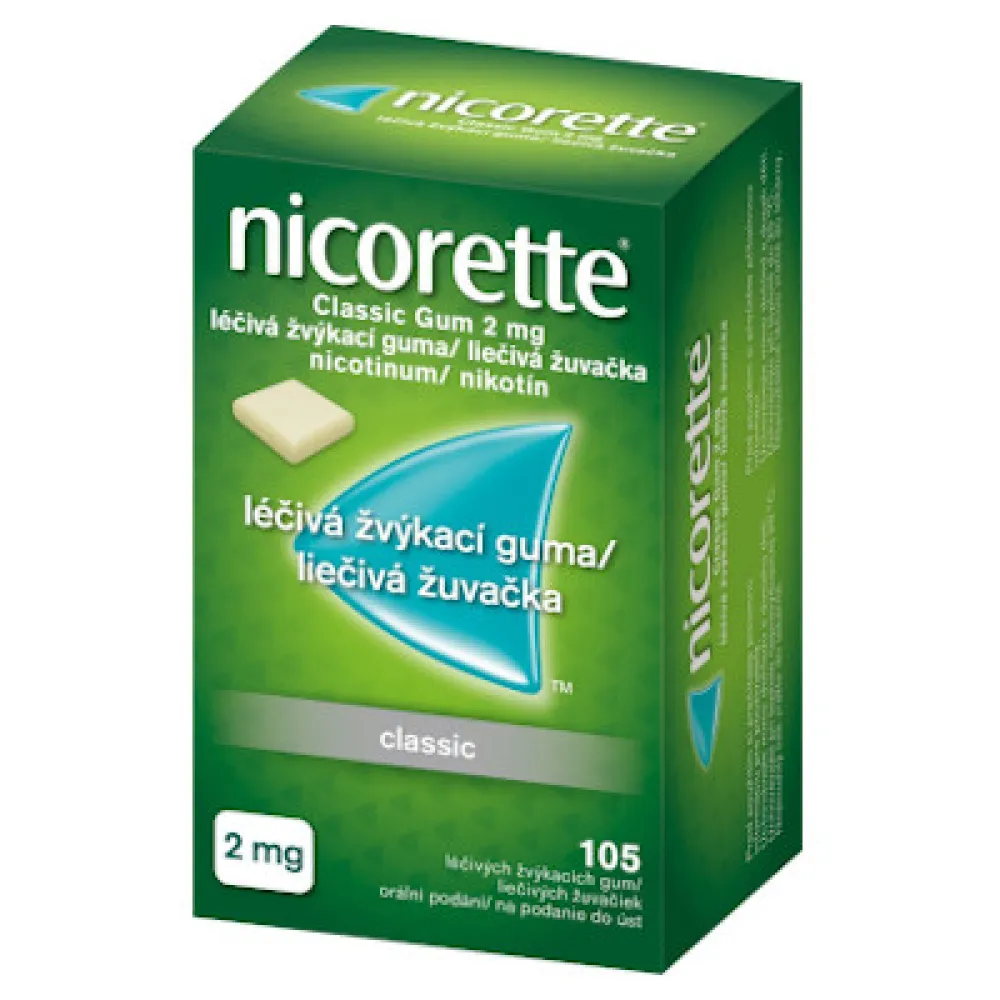 Nicorette Classic Gum 2mg gum.mnd.105