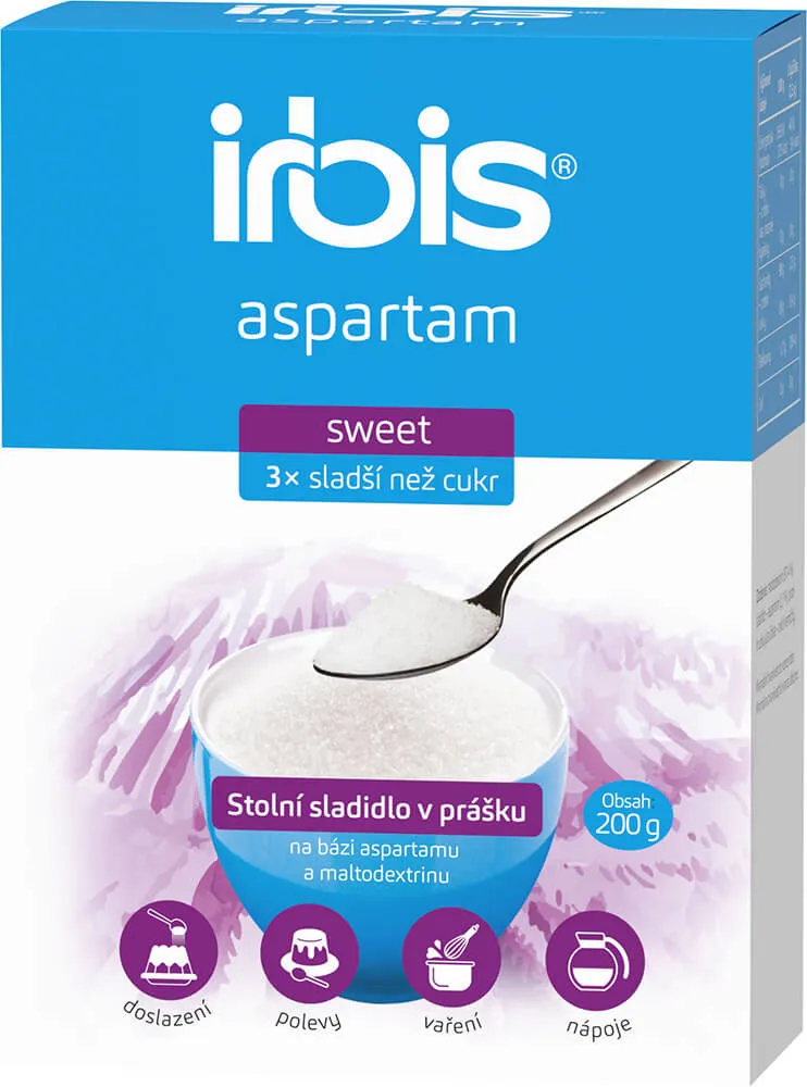 IRBIS Aspartam Sweet 3x sladší sypké sladidlo 200g