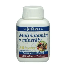 MedPharma Multivitamín s minerály 30složek tbl.107