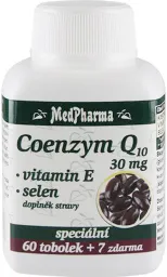 MedPharma Coenzym Q10 30mg+vit.E+selen tbl.67