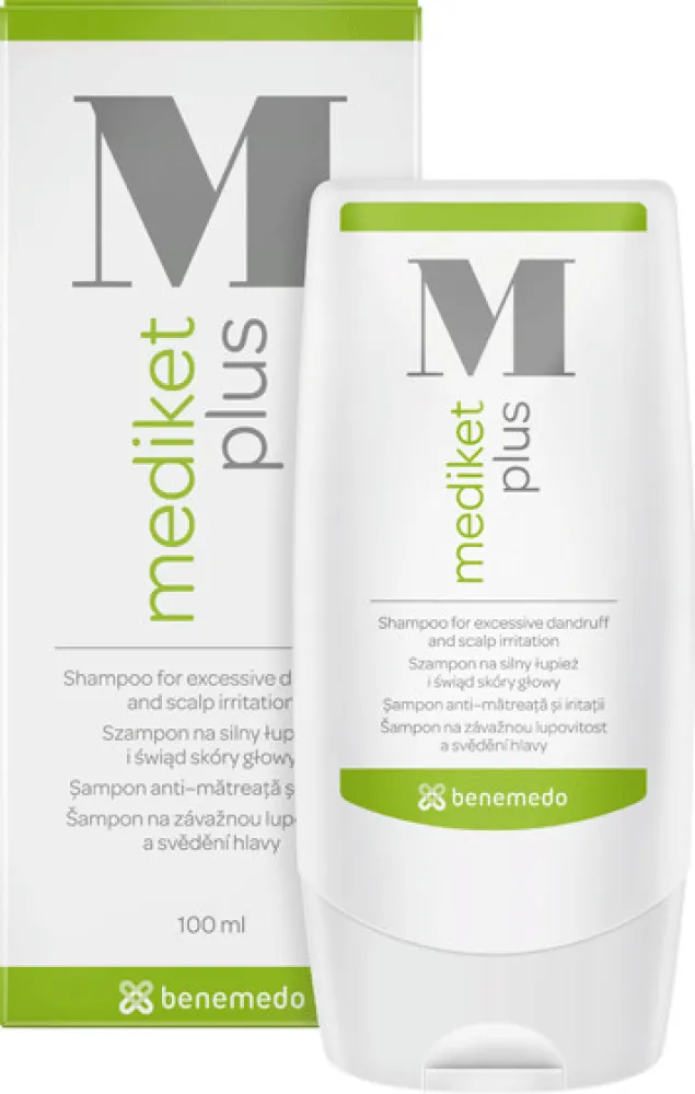 Mediket Plus šampon suché a mastné lupy 200ml