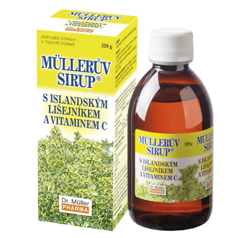 Müllerův sirup s isl.lišejníkem a vit.C 320g
