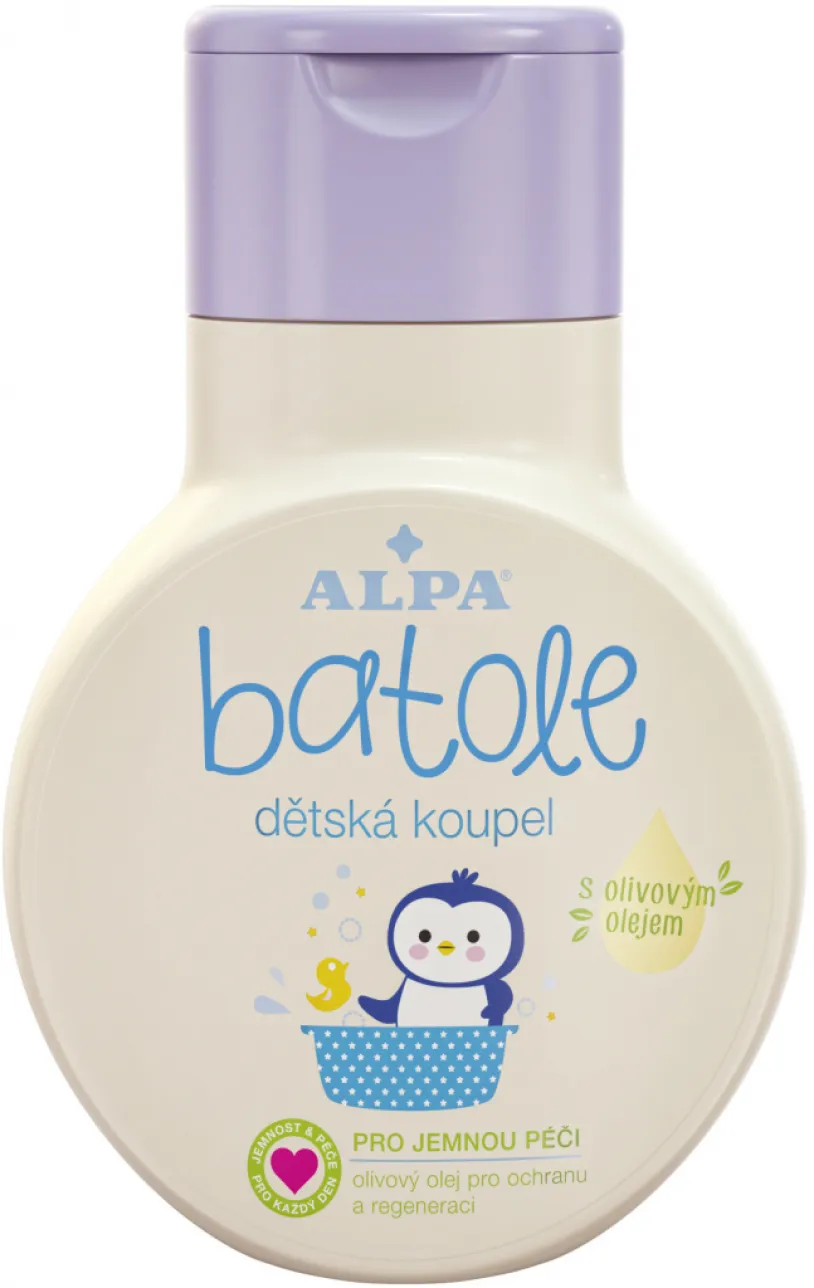 Batole dětská koupel s olivovým olejem 200ml