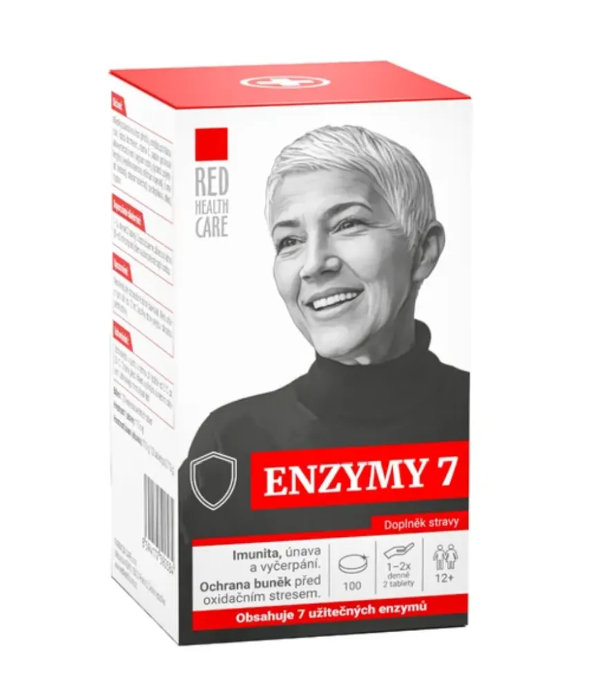 RED HEALTH CARE ENZYMY 7 tbl.100
