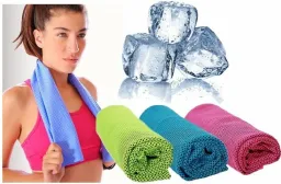 Chladící ručník modrý 32x90cm SJH 540B