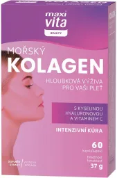 Maxi Vita Beauty Mořský kolagen+kys.hyalur.cps.60