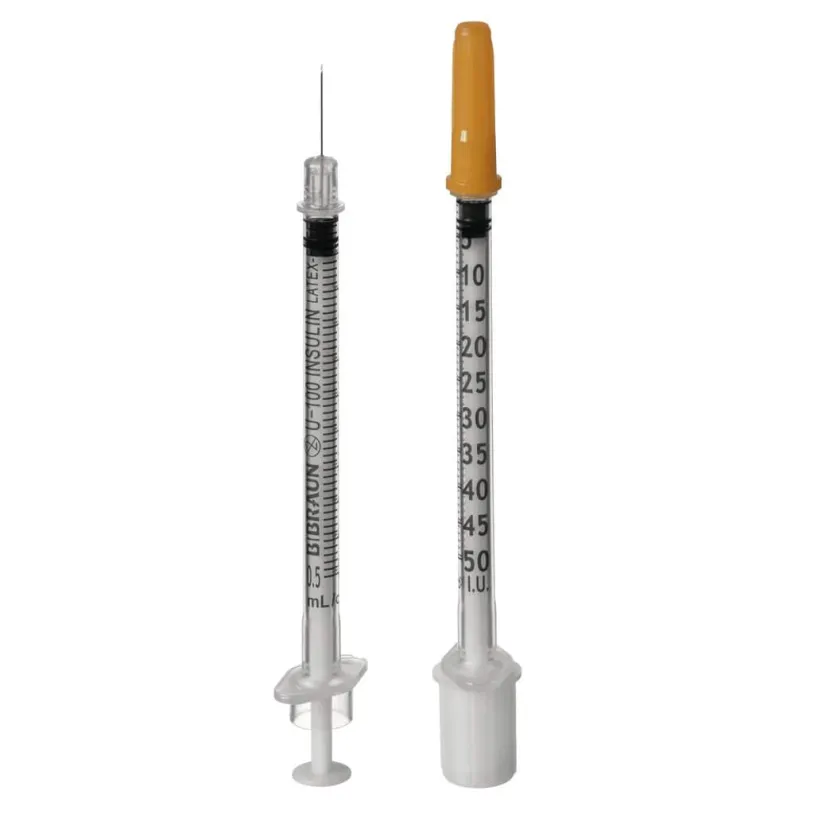 B.Braun stříkačka Omnican 50 | 0,5 ml/50 I.U. 30GX12 | 100 ks