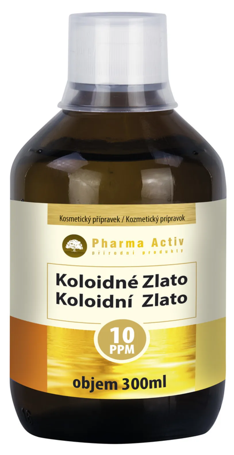 Koloidní zlato 10ppm 300ml