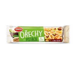 EMCO Tyčinka ořechy a pistácie 35g