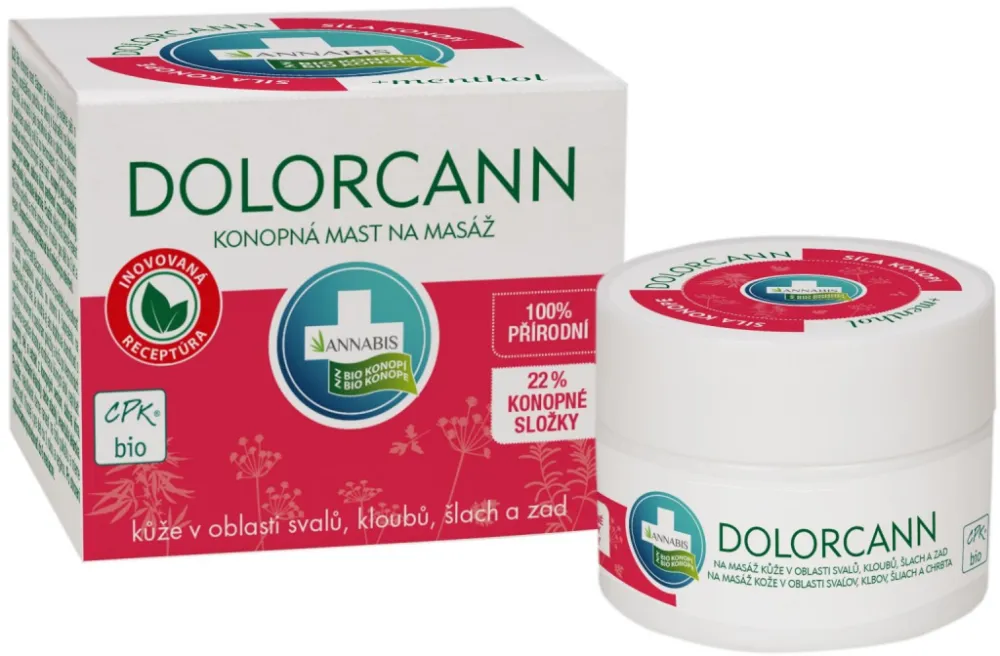 Annabis Dolorcann konopná mast na klouby BIO 50ml