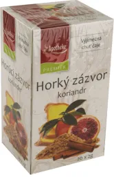 Apotheke Horký zázvor a koriandr čaj 20x2g