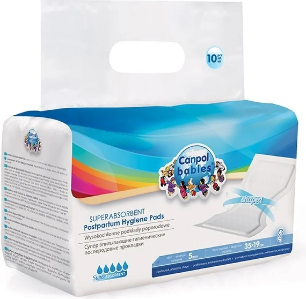 Canpol babies Vys.abs.tvar.vlož.po por.noční 10ks