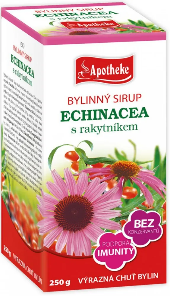 Apotheke Bylinný sirup Echinacea 250g