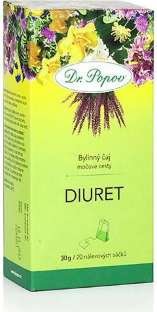 Dr.Popov Čaj Diuret tea 20x1.5g