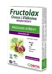 FRUCTOLAX OVOCE&VLÁKNINA TABLETY