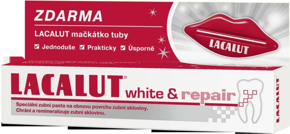 Lacalut White&repair zubní pasta 75ml