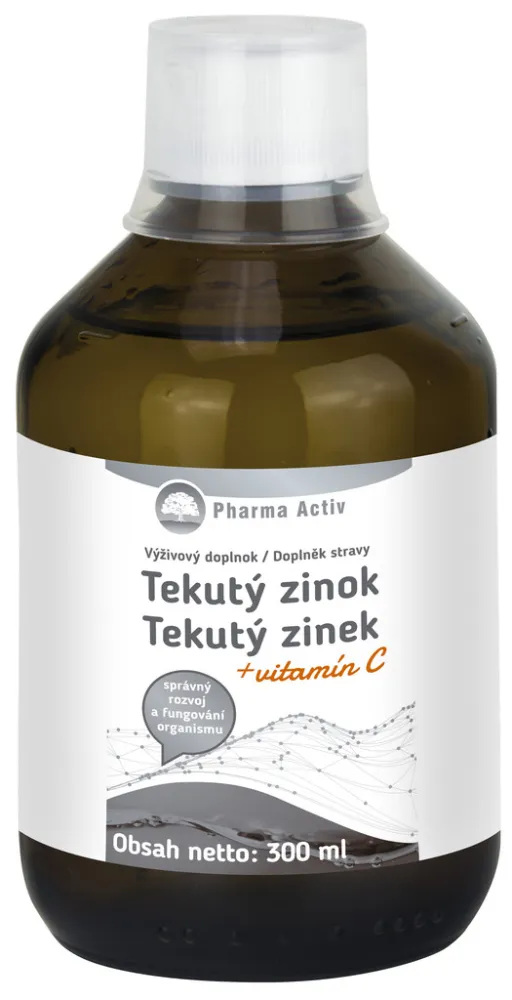 Koloidní zinek + vitamín C 300ml