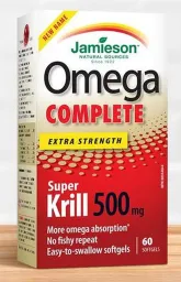 JAMIESON Omega Complete Super Krill 500mg cps.60