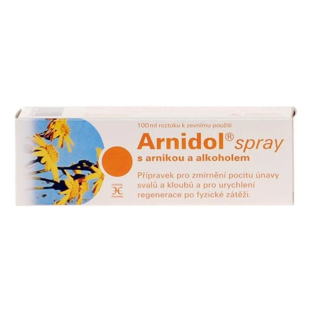 Arnidol spray 30+100mg/ml drm.spr.sol.100ml