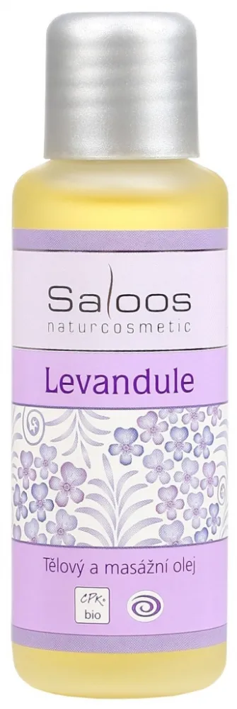 Saloos Tělový a masážní olej Levandule 50ml