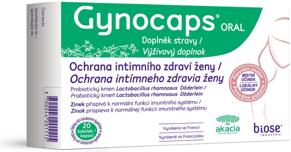 Gynocaps ORAL tob.20