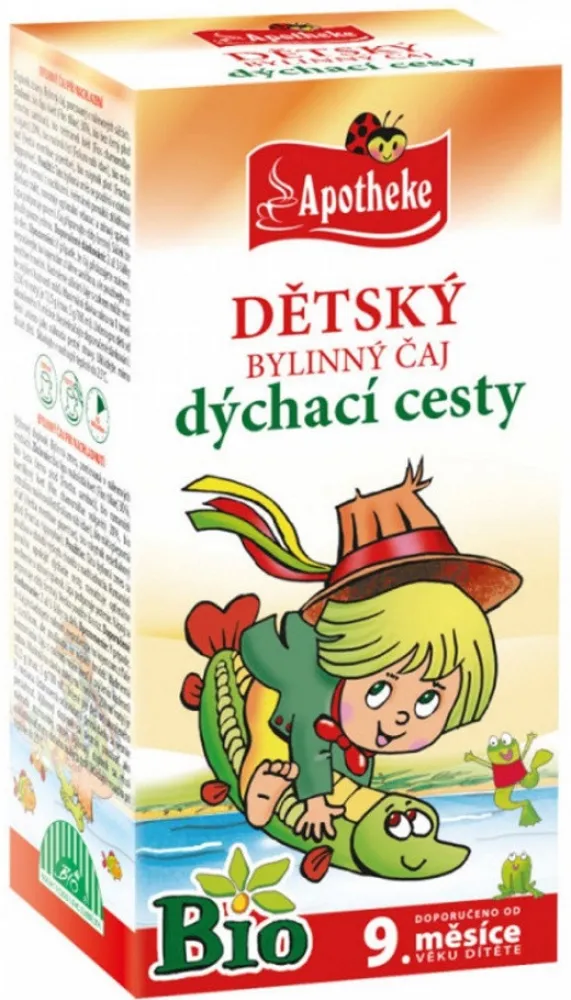 Apotheke Dětský bylinný čaj dých.cesty BIO 20x1.5g