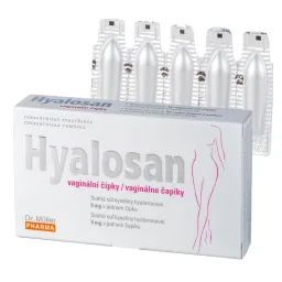 Hyalosan vaginální čípky 10ks Dr.Müller