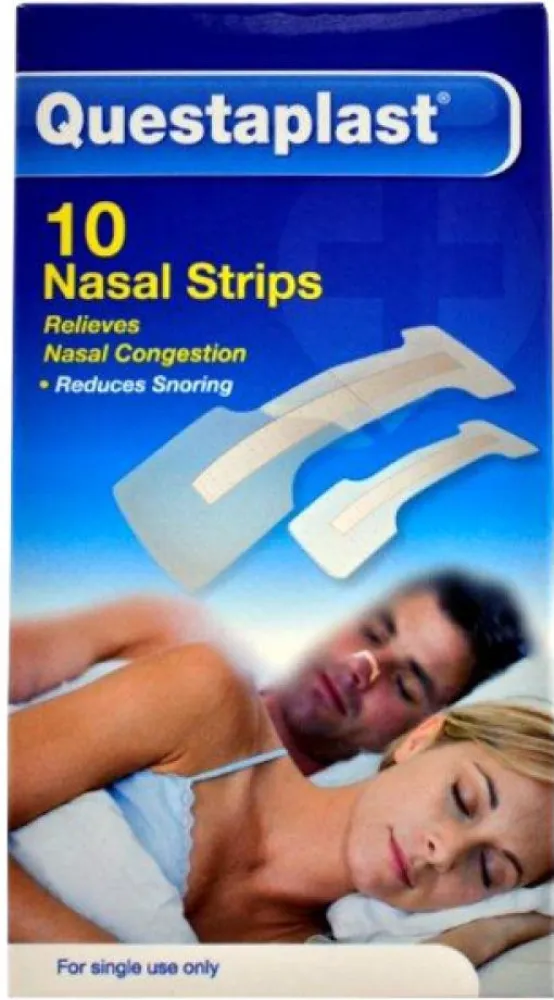 Náplast proti chrápání 10ks Questaplast