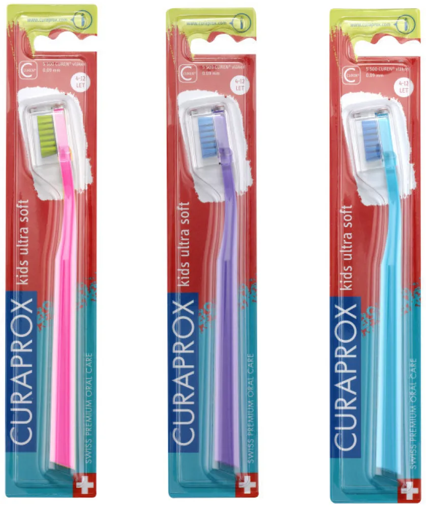 CURAPROX CS Kids zubní kartáček 4-12 let
